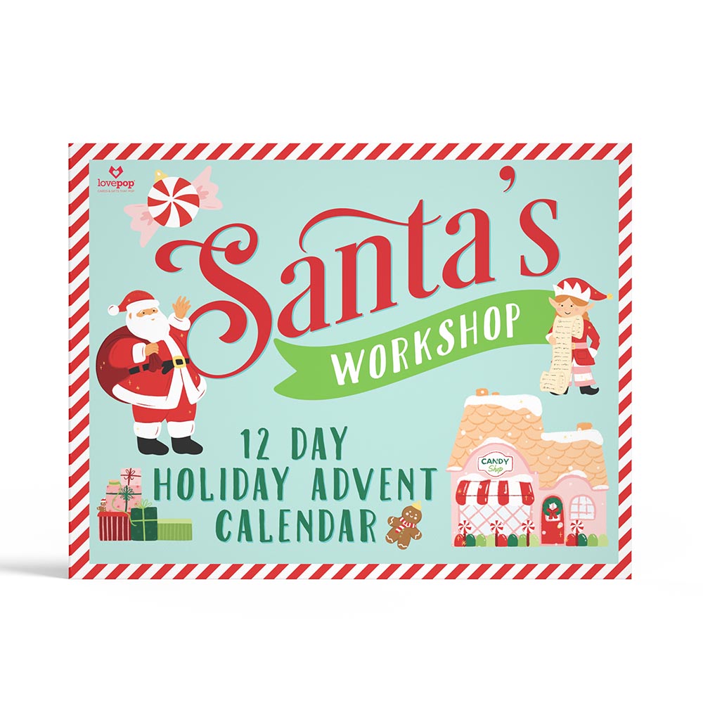 Santa's Workshop 12 Day Holiday Advent Calendar