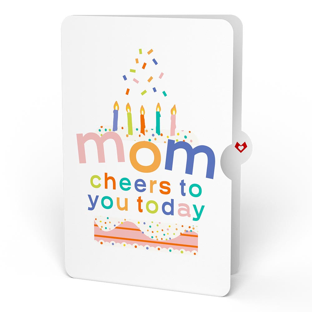 Confetti Cake Birthday Pop-Up Card and Sentiment Set for Mom