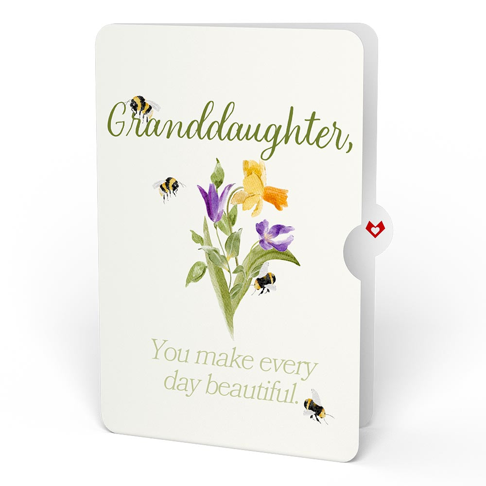 Bloom Birthday Pop-Up Card and Sentiment Set for Granddaughter