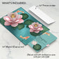 Koi Fish and Lotus Birthday Pop-Up Card and Sentiment Set for Daughter