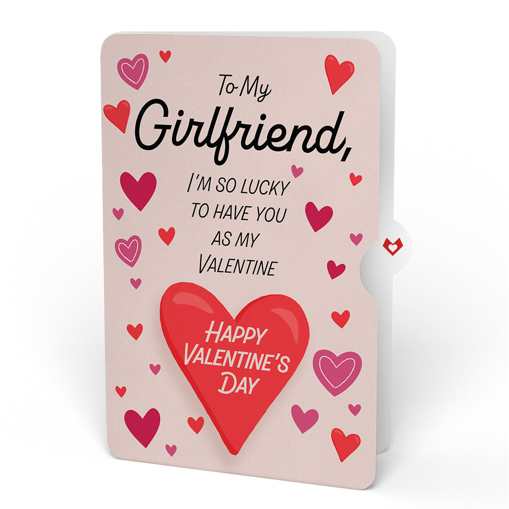 Love You A-Lotl Valentine Pop-Up Card and Sentiment Set for Girlfriend