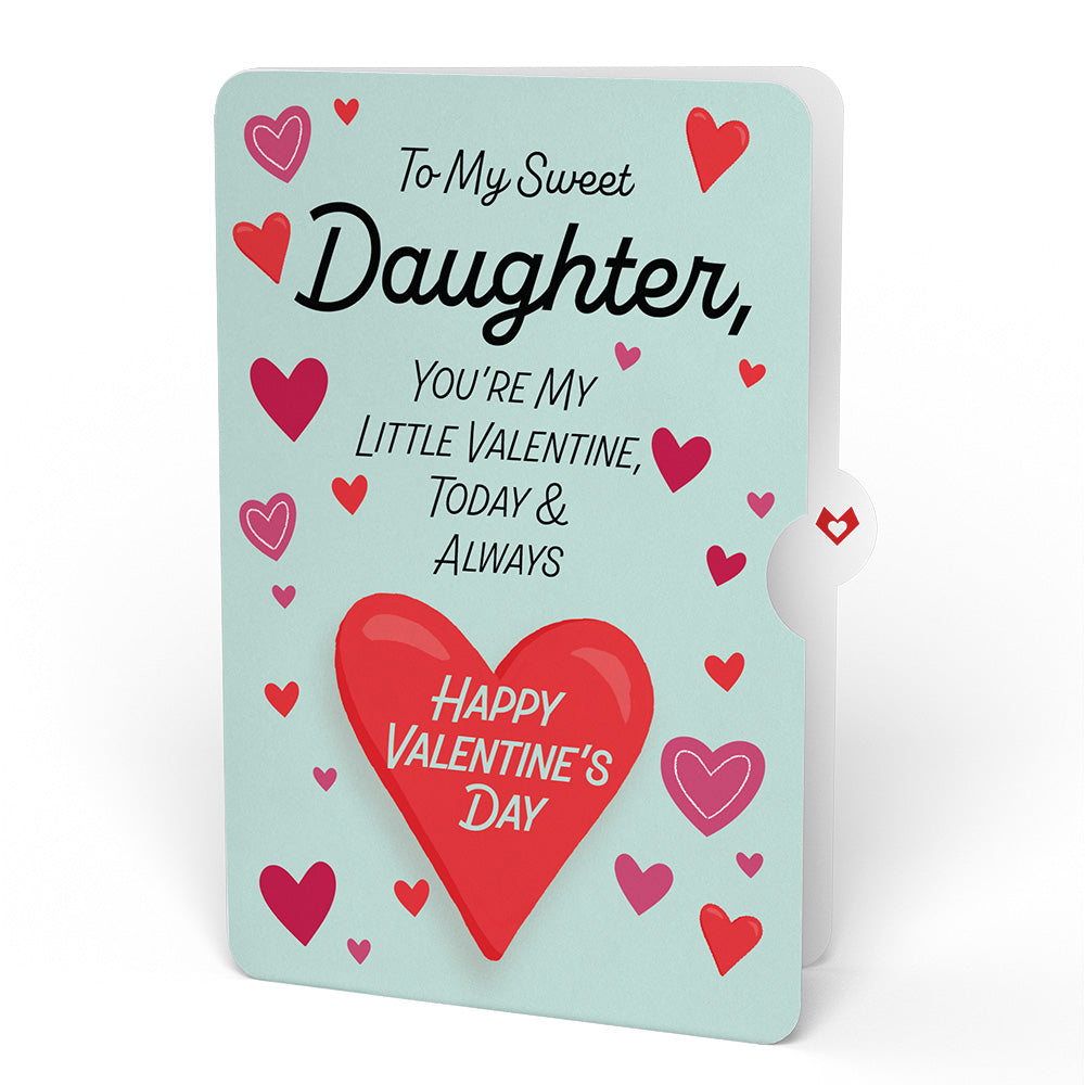 You're The Beary Best Valentine Plushpop Card and Sentiment Set for Daughter