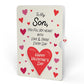 Love You Furever Dog Kisses Valentine Pop-Up Card and Sentiment Set for Son