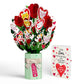 You Make My Heart Purr Cat Valentine Bouquet and Sentiment Set for Son