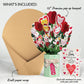 You Make My Heart Purr Cat Valentine Bouquet and Sentiment Set for Son