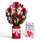 I Woof You Dog Valentine Bouquet and Sentiment Set for Grandson