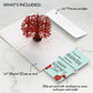 Red Sakura Tree Valentine Pop-Up Card and Sentiment Set for Daughter