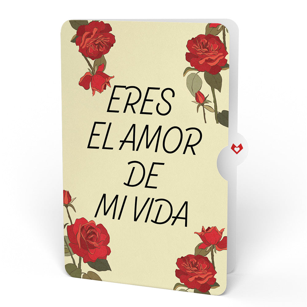 Red Sakura Tree Eres El Amor De Mi Vida Valentine Pop-Up Card and Sent ...