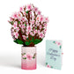 Cherry Blossom Valentine Bouquet and Sentiment Set