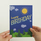 Bigfoot Legendary Birthday Pop-Up Card