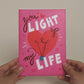 You Light Up My Life Light-Up Pop-Up Card