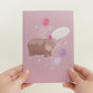 Baby Pygmy Hippo Birthday Pop-Up Card