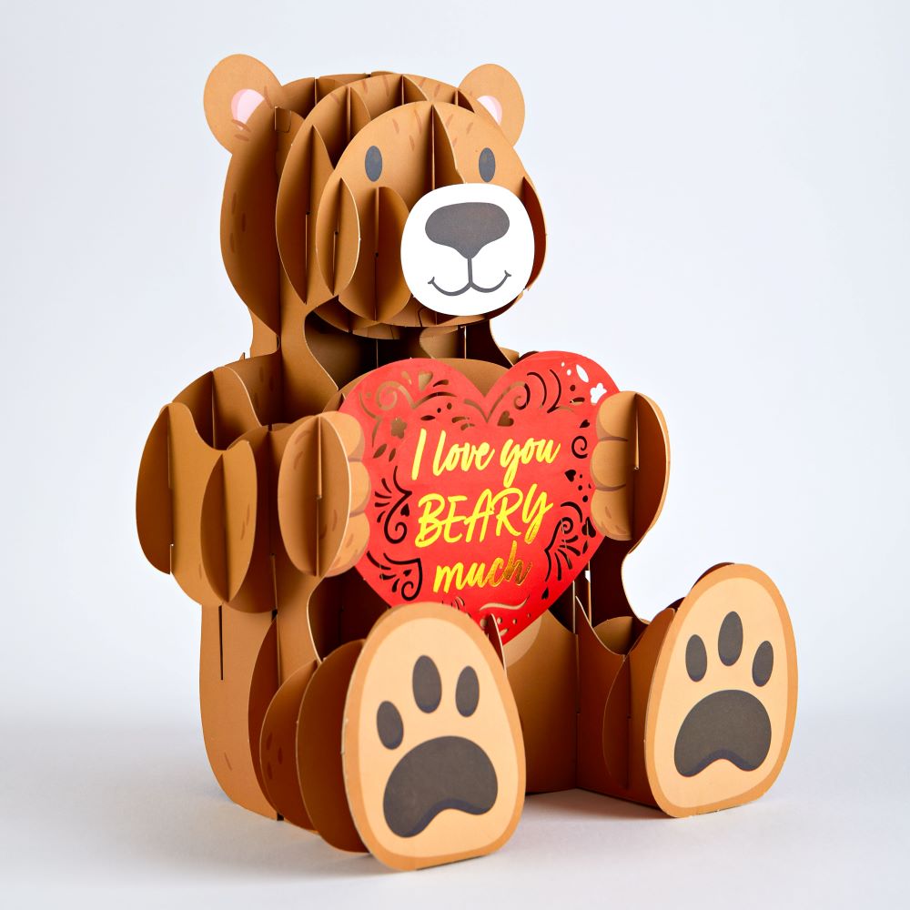 Giant Love Bear Pop-Up Gift