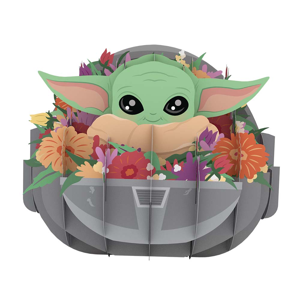 Star Wars™ The Mandalorian™ Floral Grogu™ Giant Pop-Up Gift – Lovepop