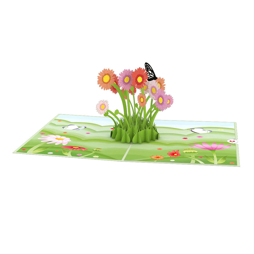 Easter Daisy Patch Pop-Up Card – Lovepop