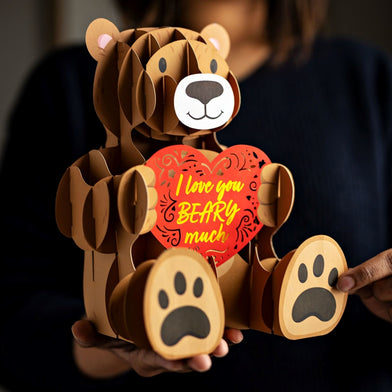 Giant Love Bear Pop-Up Gift