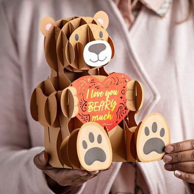 Giant Love Bear Pop-Up Gift