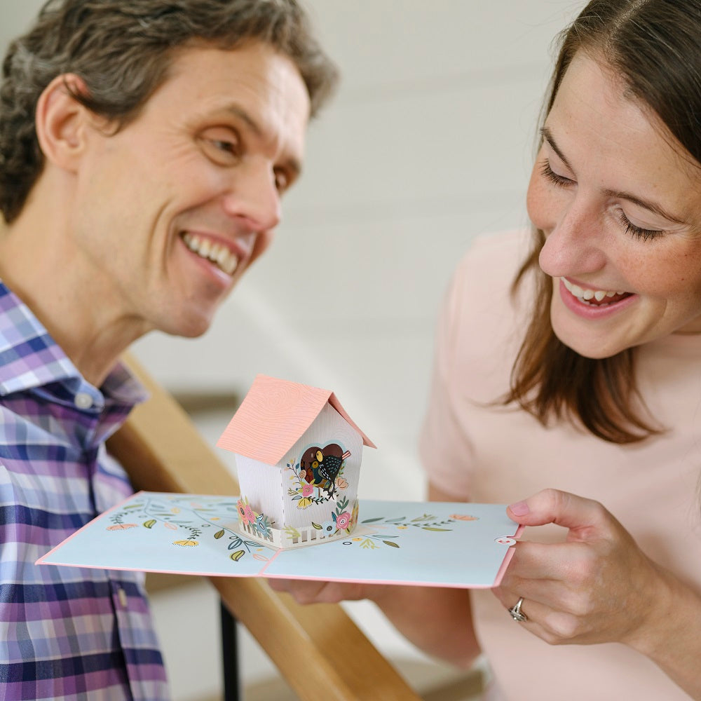 Mother's Day Birdhouse Pop-Up Card