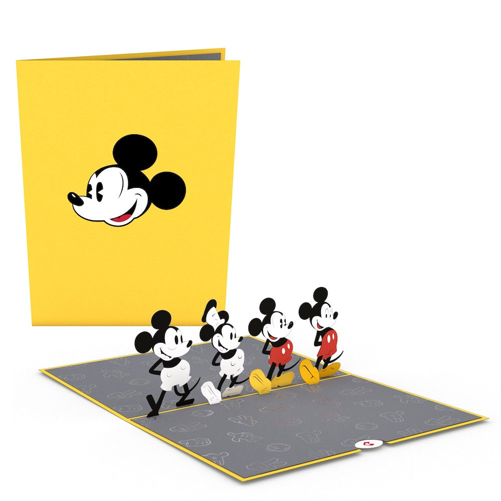 Disney's Mickey Through the Years Pop-Up Card – Lovepop