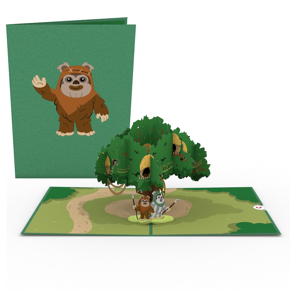 Star Wars Ewok Village Pop Up Card Lovepop