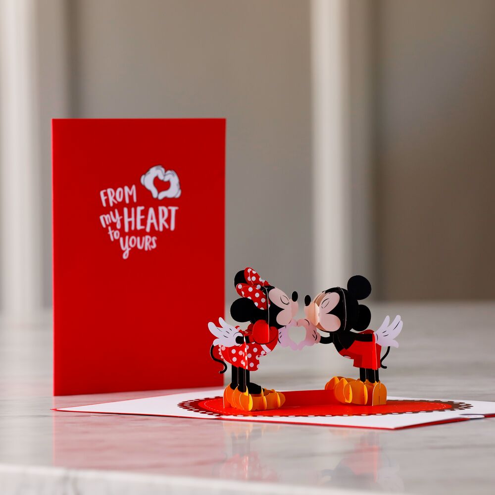 Lovepop Tarjeta del Día de la Madre Disney Minnie Flor Cesta Decoración :  Productos de Oficina 