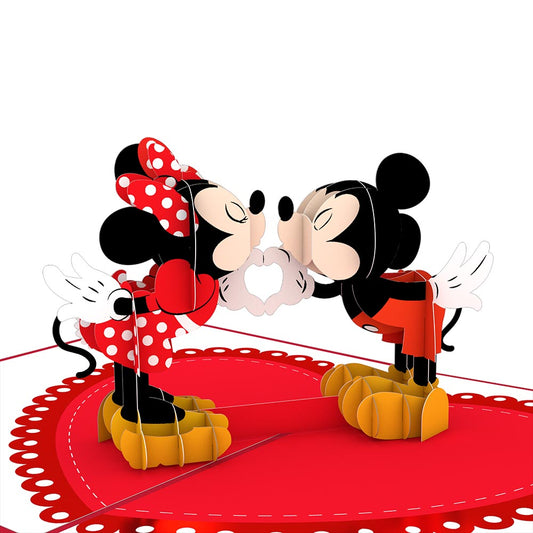 Disney Acrylic Keychain - Love Mickey Mouse - Heart