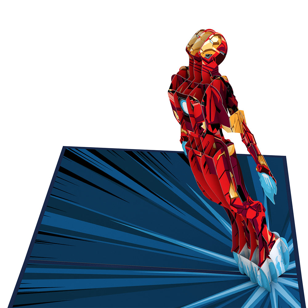 Marvel Iron Man I Love You 3000 Pop-Up Card