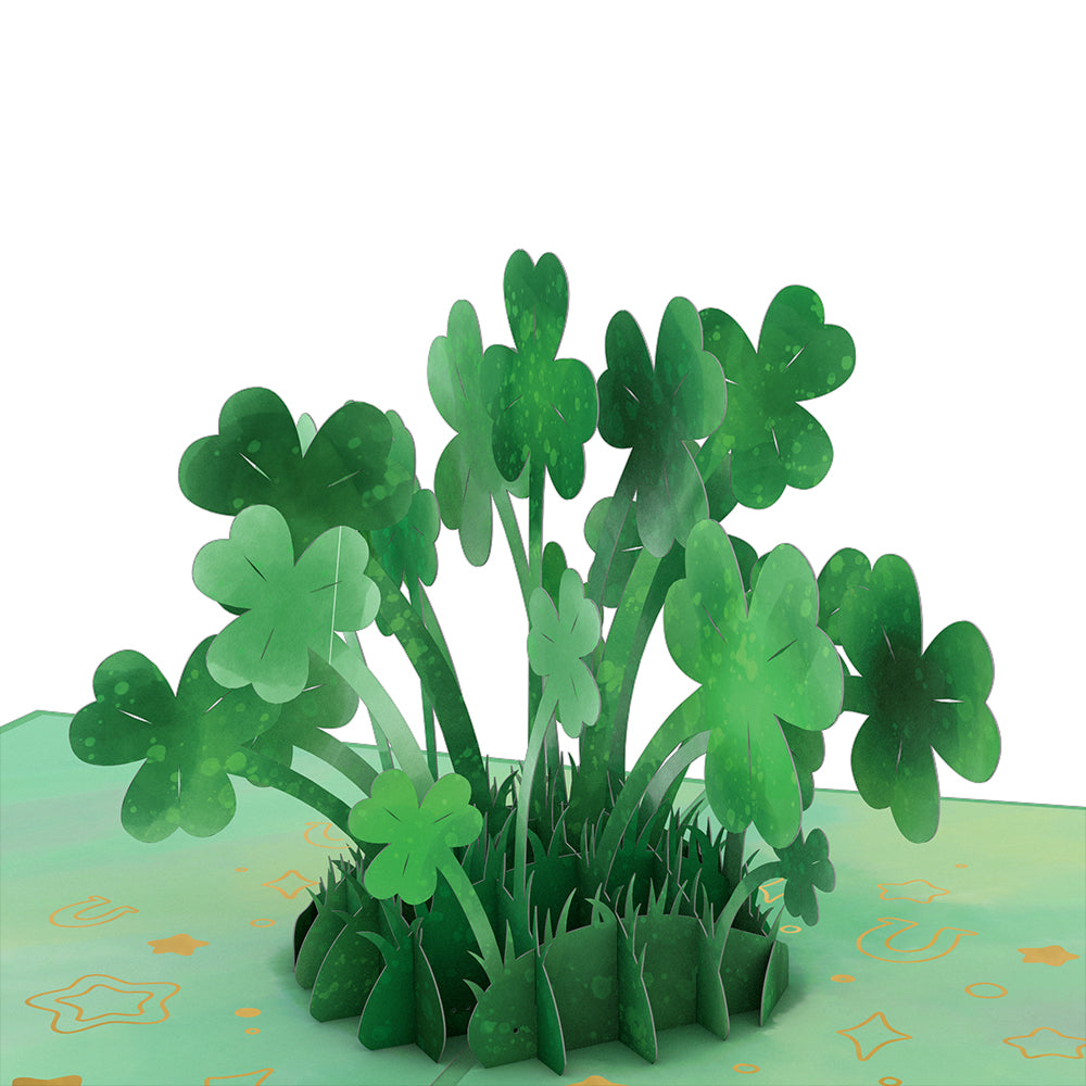 Saint Patrick's Day Lucky Clover Pop-Up Card – Lovepop