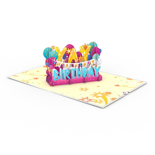 Birthday Celebration Pop-Up Card – Lovepop