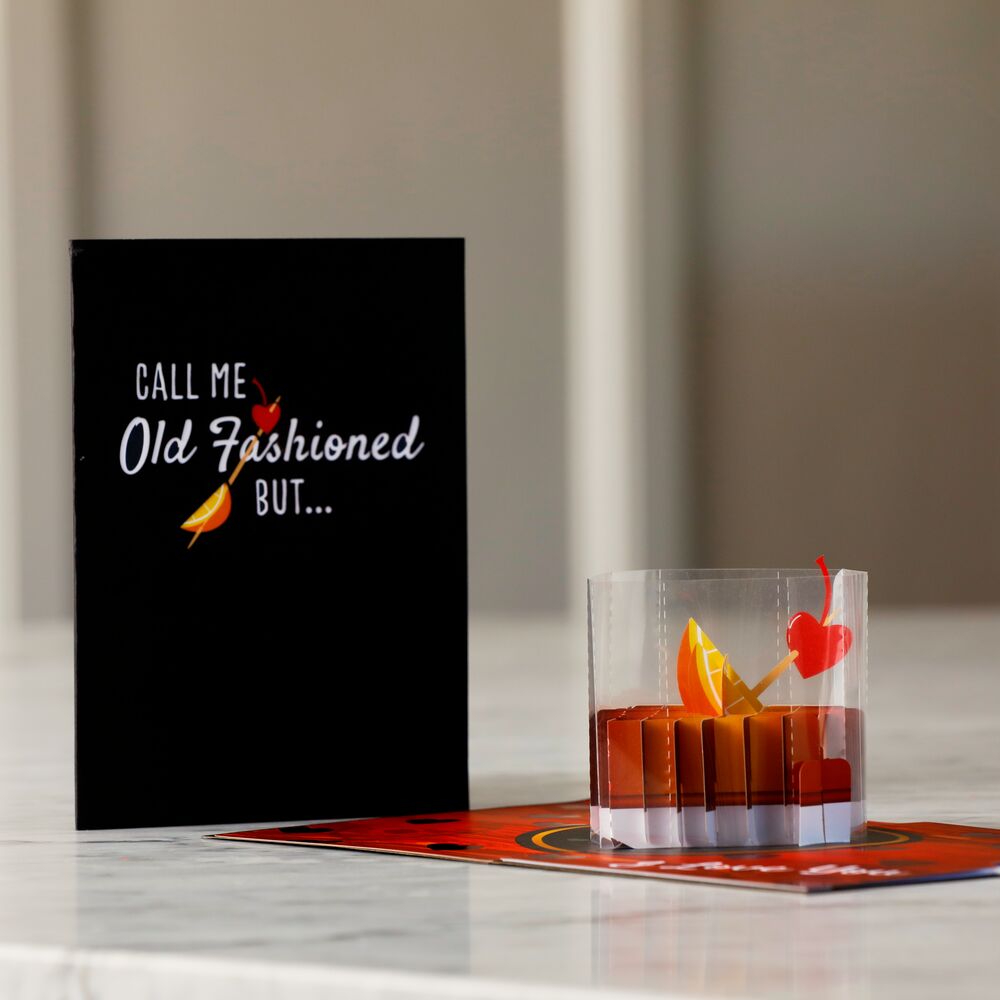 Old Fashioned Love Pop-Up Card