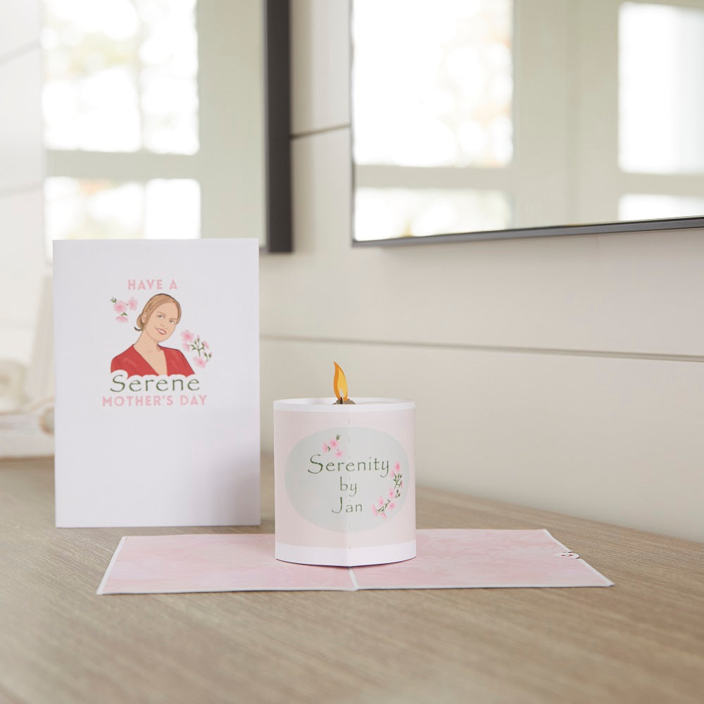 The Office Serene Mother's Day Pop-Up Card