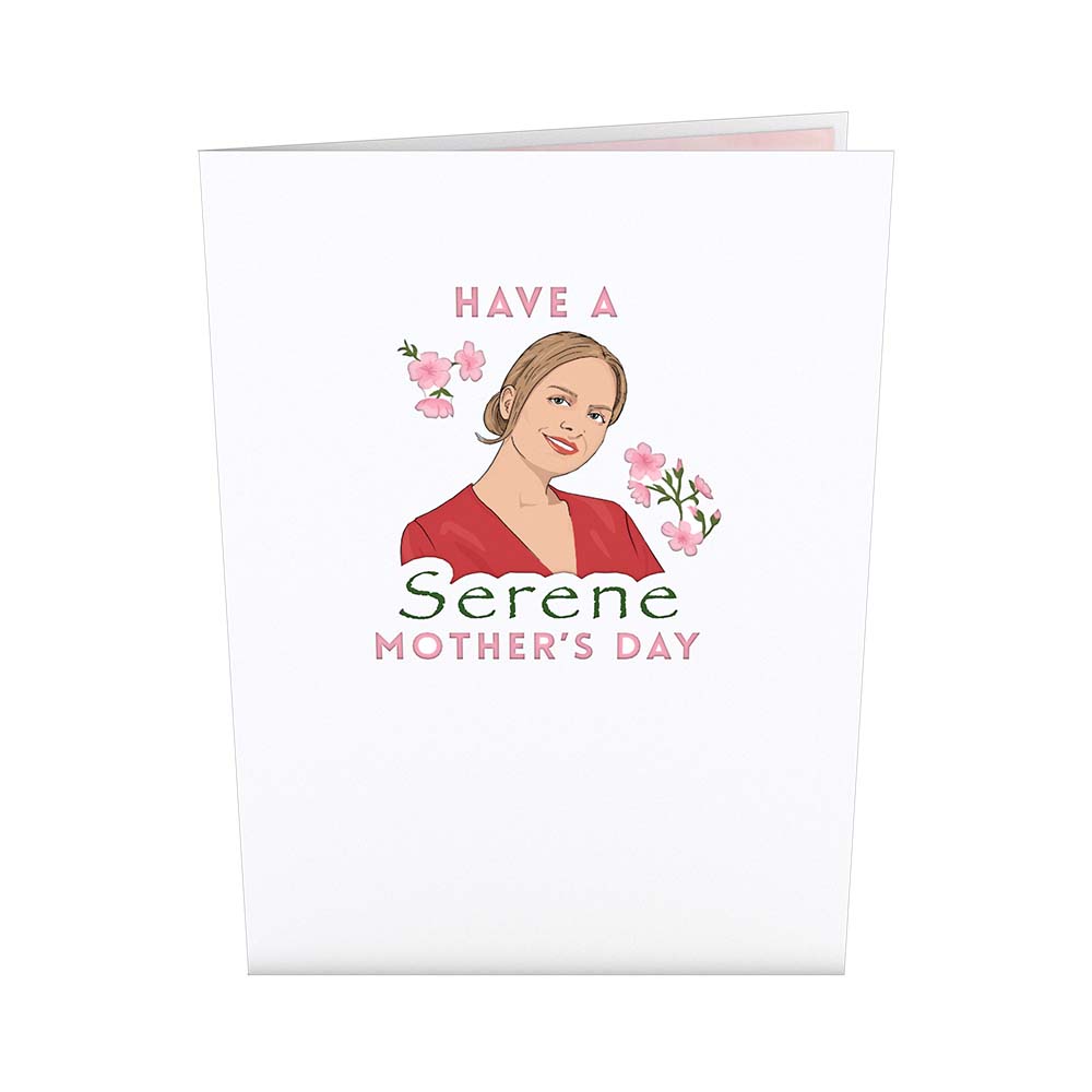 The Office Serene Mother's Day Pop-Up Card