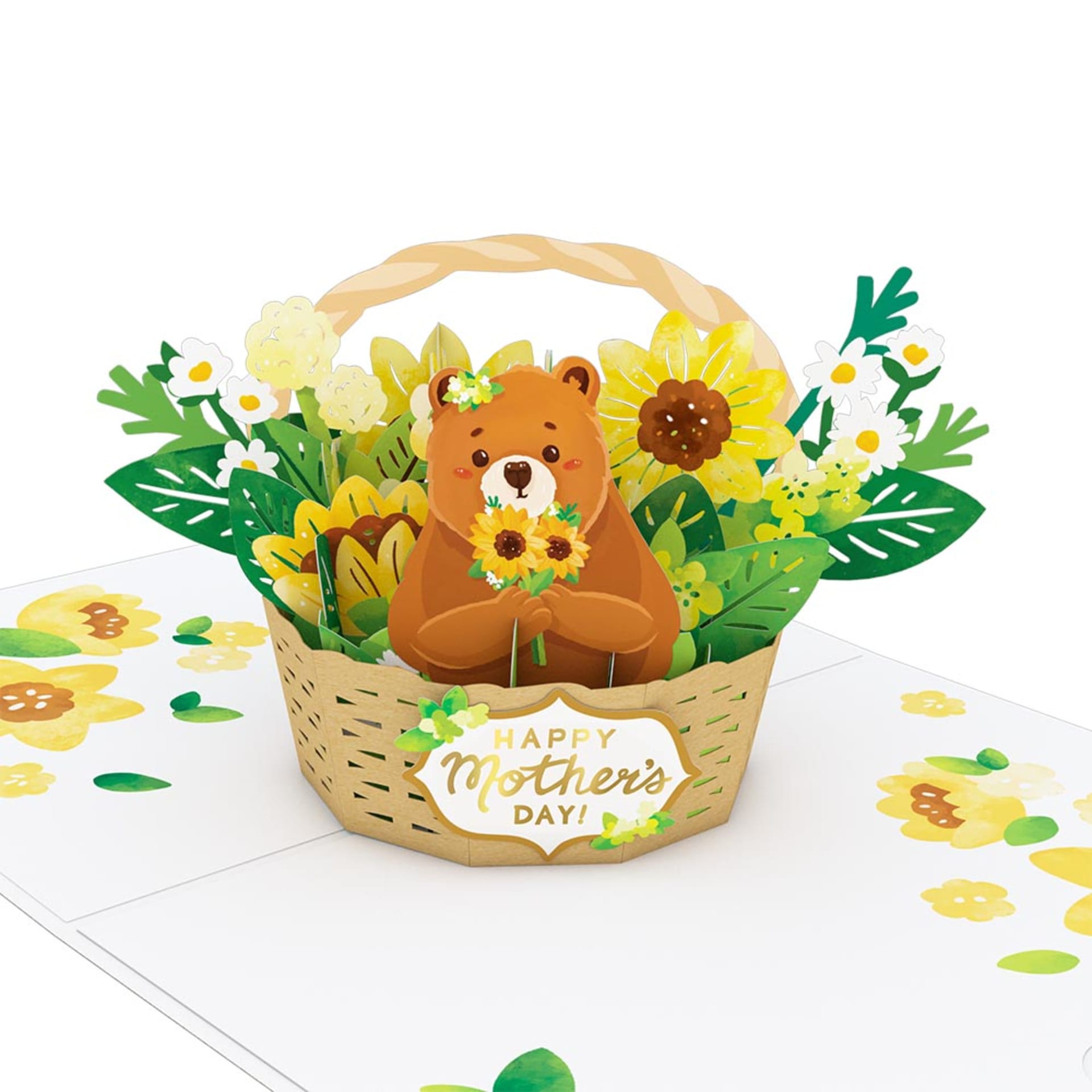 Mother’s Day Mama Bear Sunflower Bundle