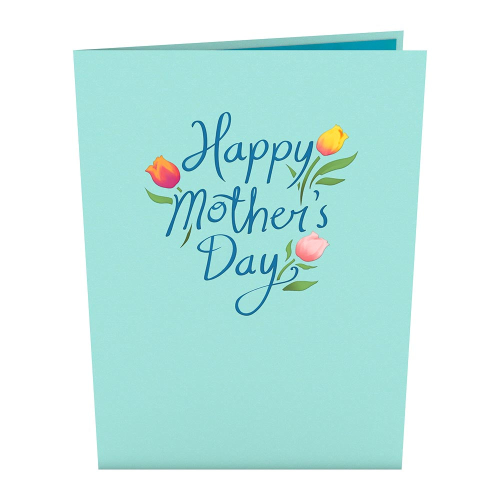 Mother's Day Tulips Pop-Up Card