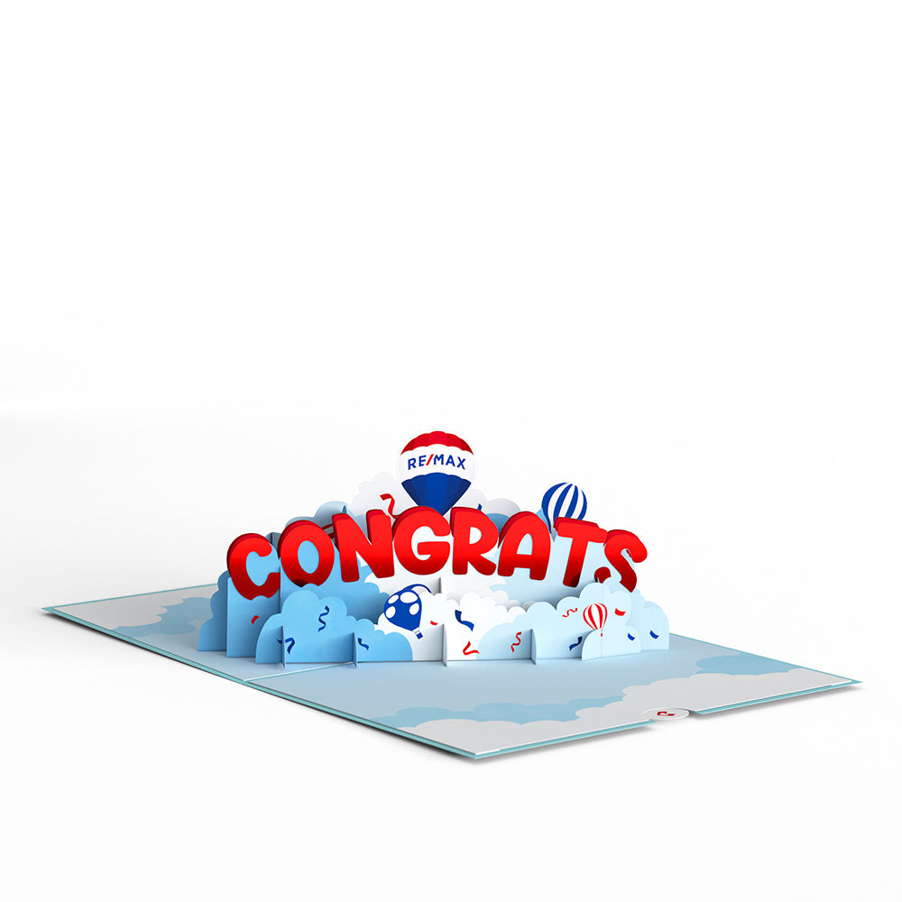 Re/Max® Congrats Pop-Up Card