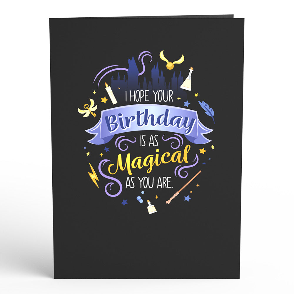 Have a Magical Birthday Harry Potter Card 
