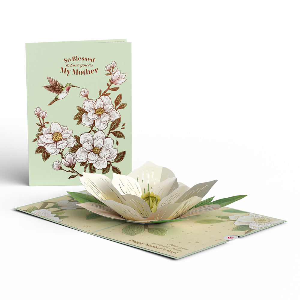 Mother’s Day Magnolia Pop-Up Card