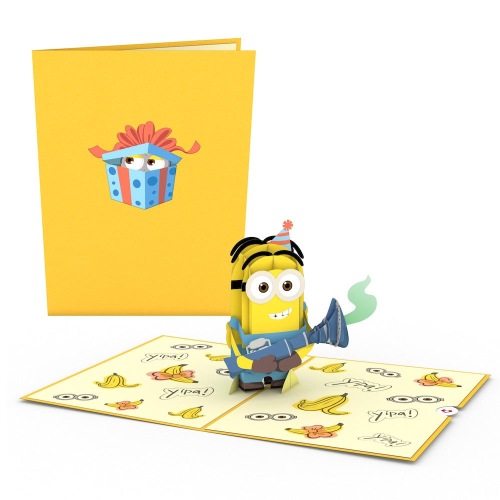 Despicable Me Minions Birthday Surprise Pop Up Card Lovepop