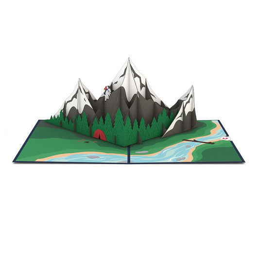 Mountains Pop-Up Card