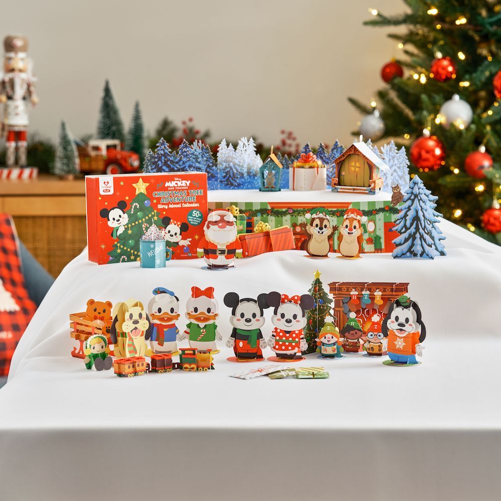 Gift Tag 4-Pack: Disney's Mickey Mouse Merry Holiday – Lovepop