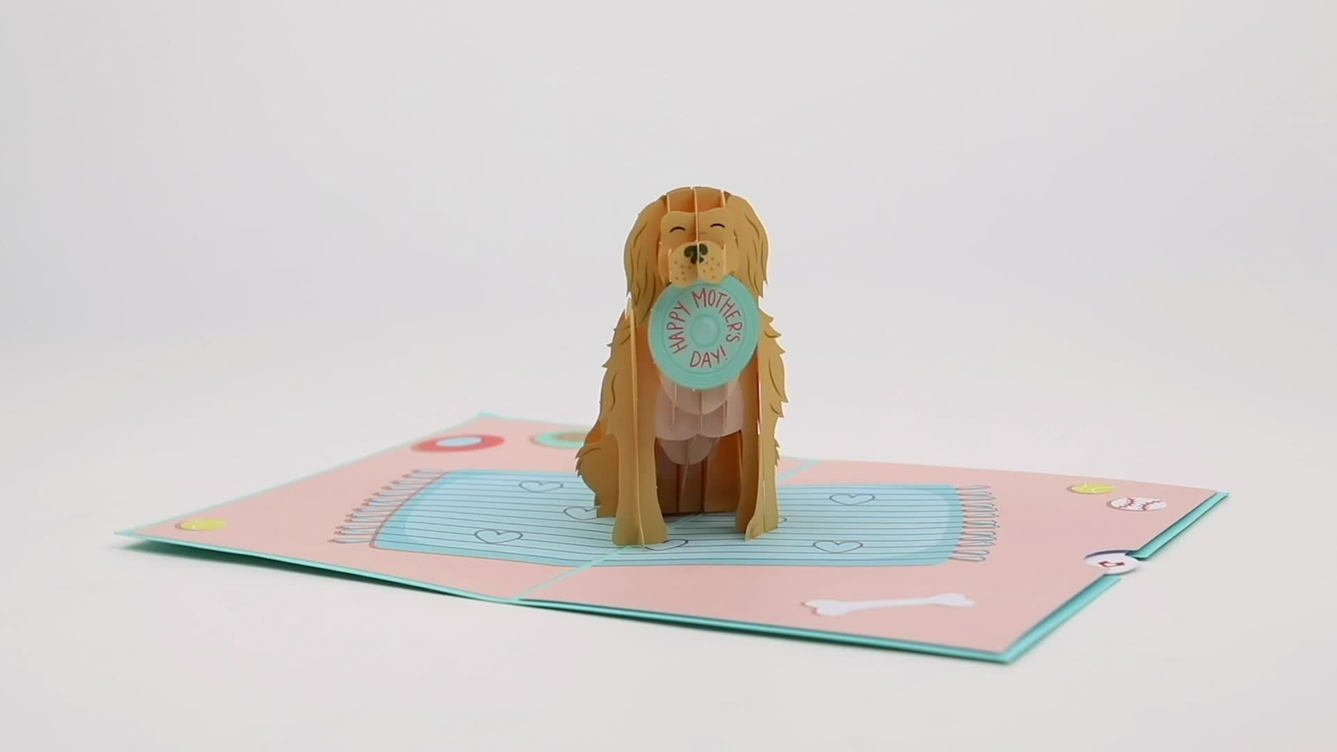 Best Doggone Mom Pop-Up Card