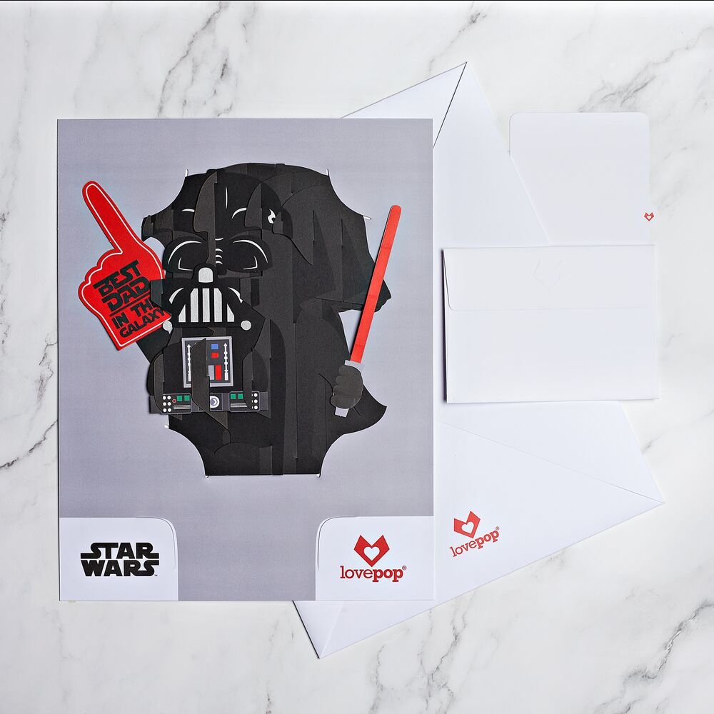 Star Wars™ Darth Vader™ Best Dad Giant Pop-Up Gift – Lovepop