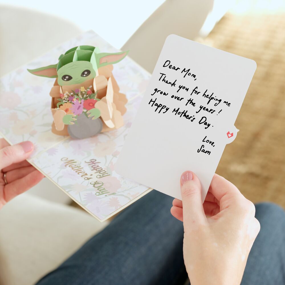 Star Wars™ The Mandalorian™ Grogu™ Mother’s Day Pop-Up Card