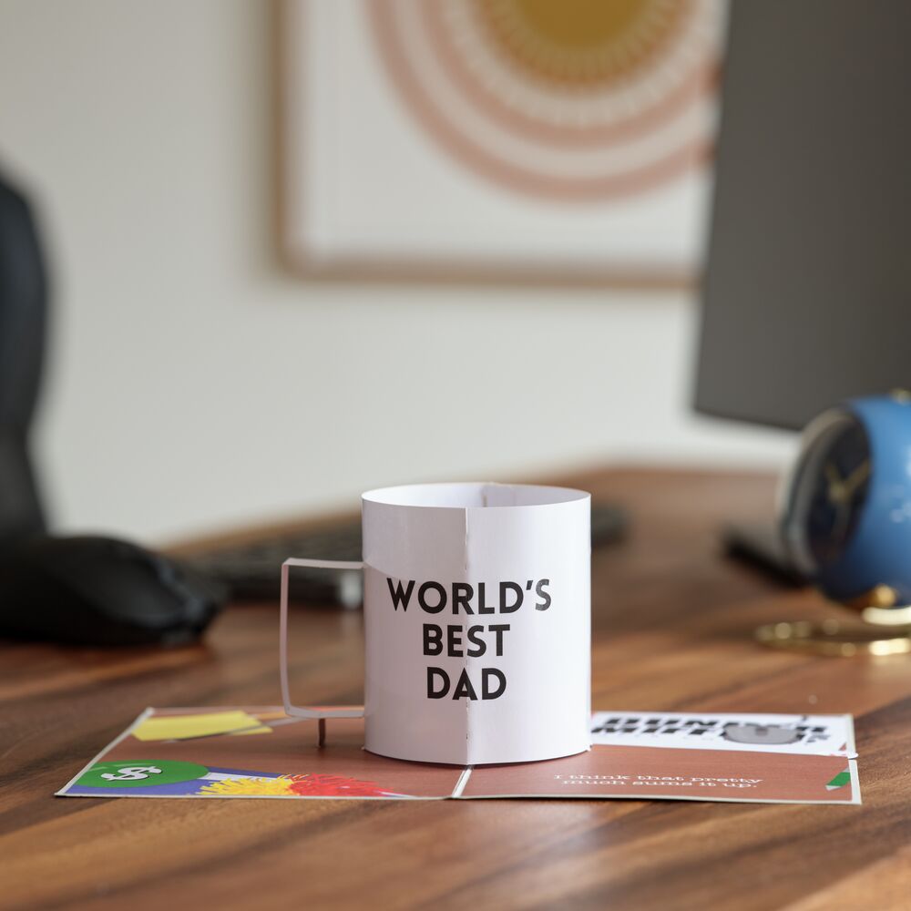 World's best dad mug best sale the office