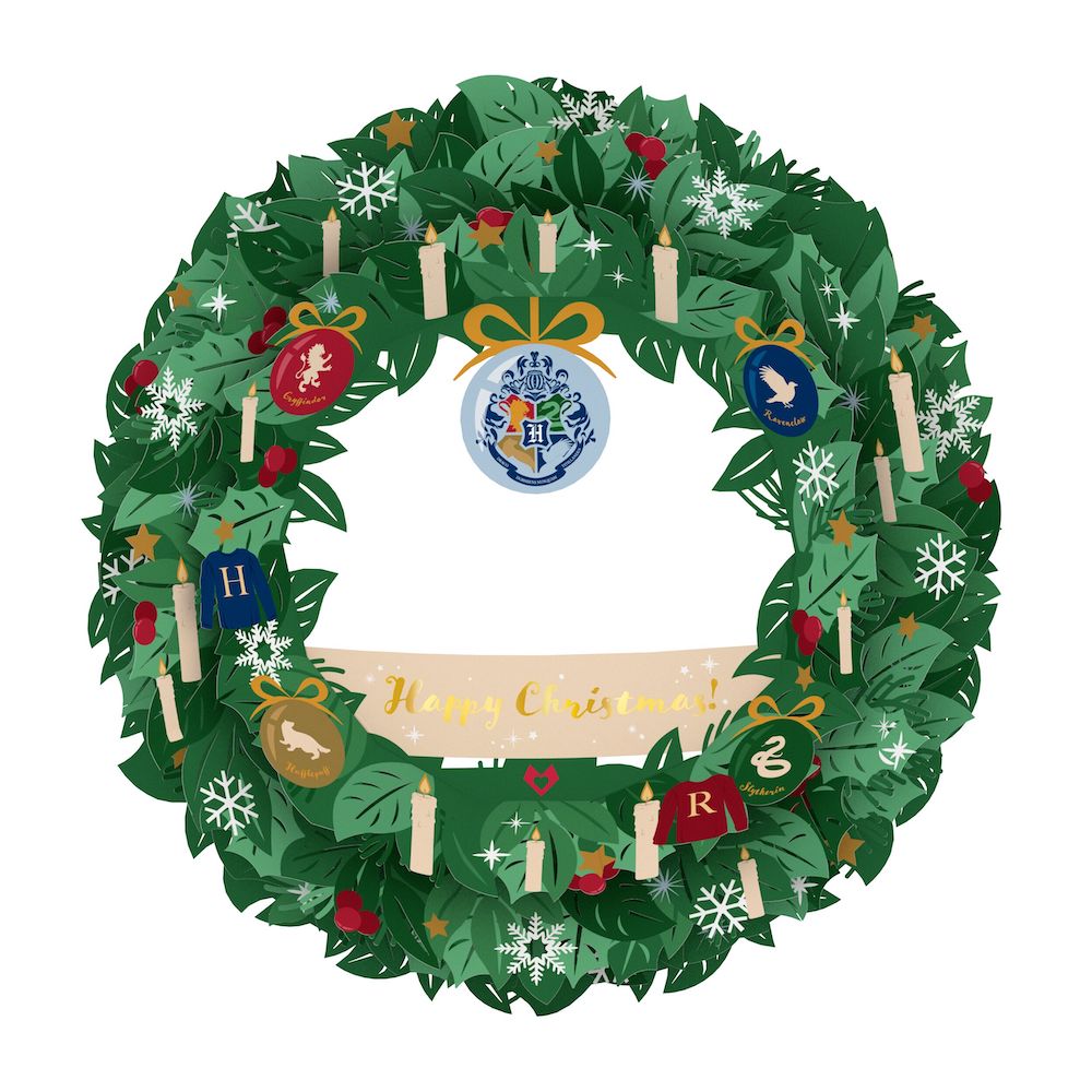 Harry Potter Happy Christmas Wreath – Lovepop