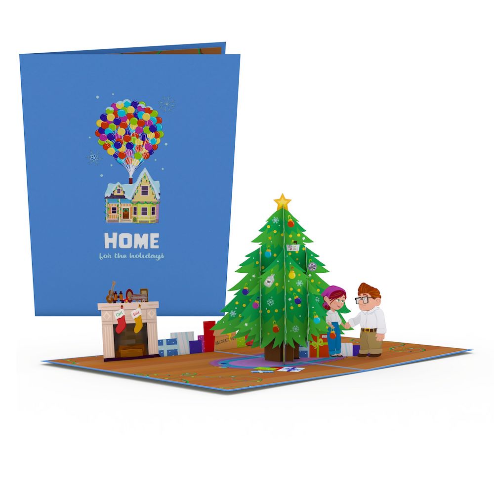 Disney and Pixar Up Home For The Holidays Pop-Up Card