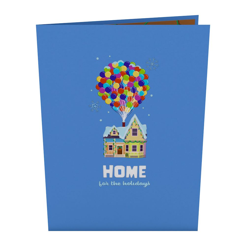 Disney and Pixar Up Home For The Holidays Pop-Up Card – Lovepop