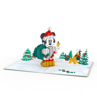 Disney's Mickey Mouse Santa Pop-Up Card