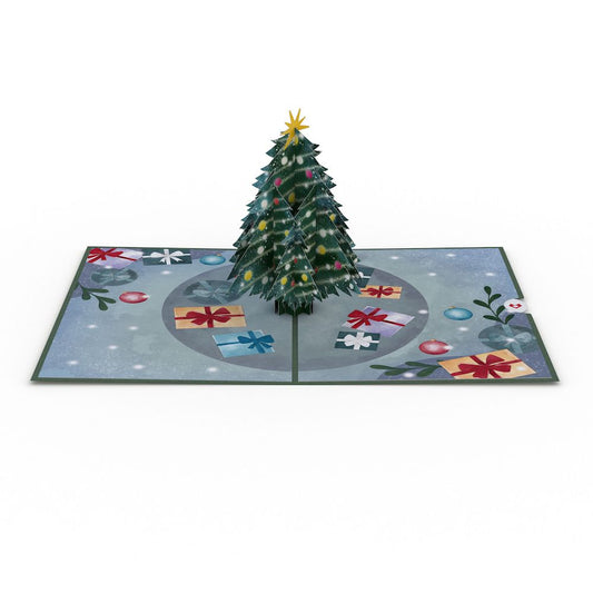 Season's Greetings Festive Tree Pop-Up Card