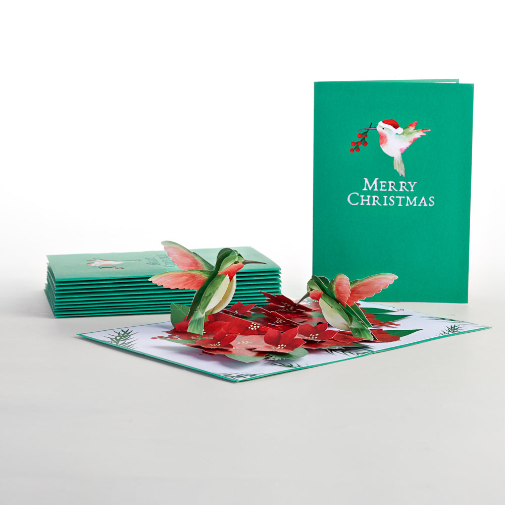 Christmas Hummingbirds 12-Pack